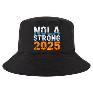 Nola Strong 2025 Never Forget New Orleans Retro Cool Comfort Performance Bucket Hat