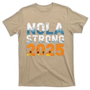 Nola Strong 2025 Never Forget New Orleans Retro T-Shirt