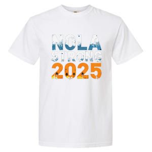 Nola Strong 2025 Never Forget New Orleans Retro Garment-Dyed Heavyweight T-Shirt