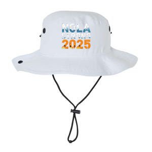 Nola Strong 2025 Never Forget New Orleans Retro Legacy Cool Fit Booney Bucket Hat