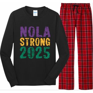 Nola Strong 2025 New Orleans Resilient Community Pride Long Sleeve Pajama Set