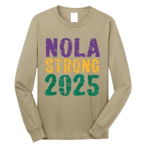 Nola Strong 2025 New Orleans Resilient Community Pride Long Sleeve Shirt