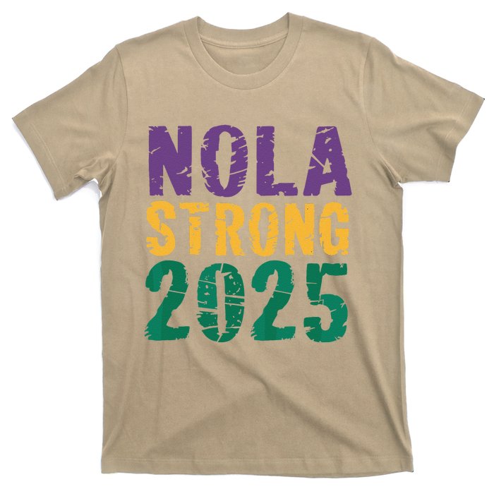 Nola Strong 2025 New Orleans Resilient Community Pride T-Shirt