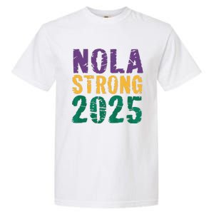 Nola Strong 2025 New Orleans Resilient Community Pride Garment-Dyed Heavyweight T-Shirt