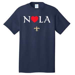 Nola Strong 2025 New Orleans Support Tall T-Shirt