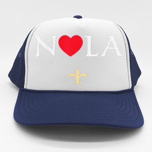 Nola Strong 2025 New Orleans Support Trucker Hat