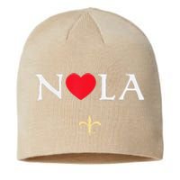 Nola Strong 2025 New Orleans Support Sustainable Beanie