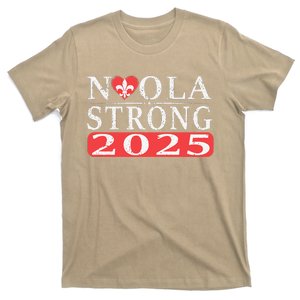 Nola Strong 2025 New Orleans Support T-Shirt