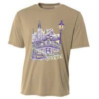 Nola Strong 2025 Rednew Orleans Support Cooling Performance Crew T-Shirt