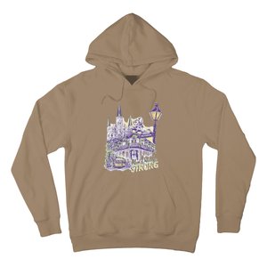 Nola Strong 2025 Rednew Orleans Support Hoodie