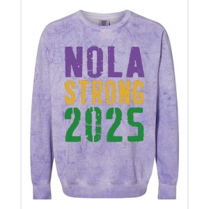 Nola Strong 2025 Colorblast Crewneck Sweatshirt