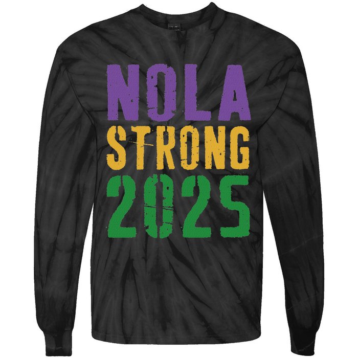 Nola Strong 2025 Tie-Dye Long Sleeve Shirt