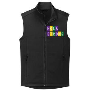 Nola Strong 2025new Orleans Support Collective Smooth Fleece Vest