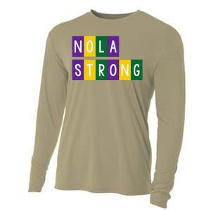 Nola Strong 2025new Orleans Support Cooling Performance Long Sleeve Crew