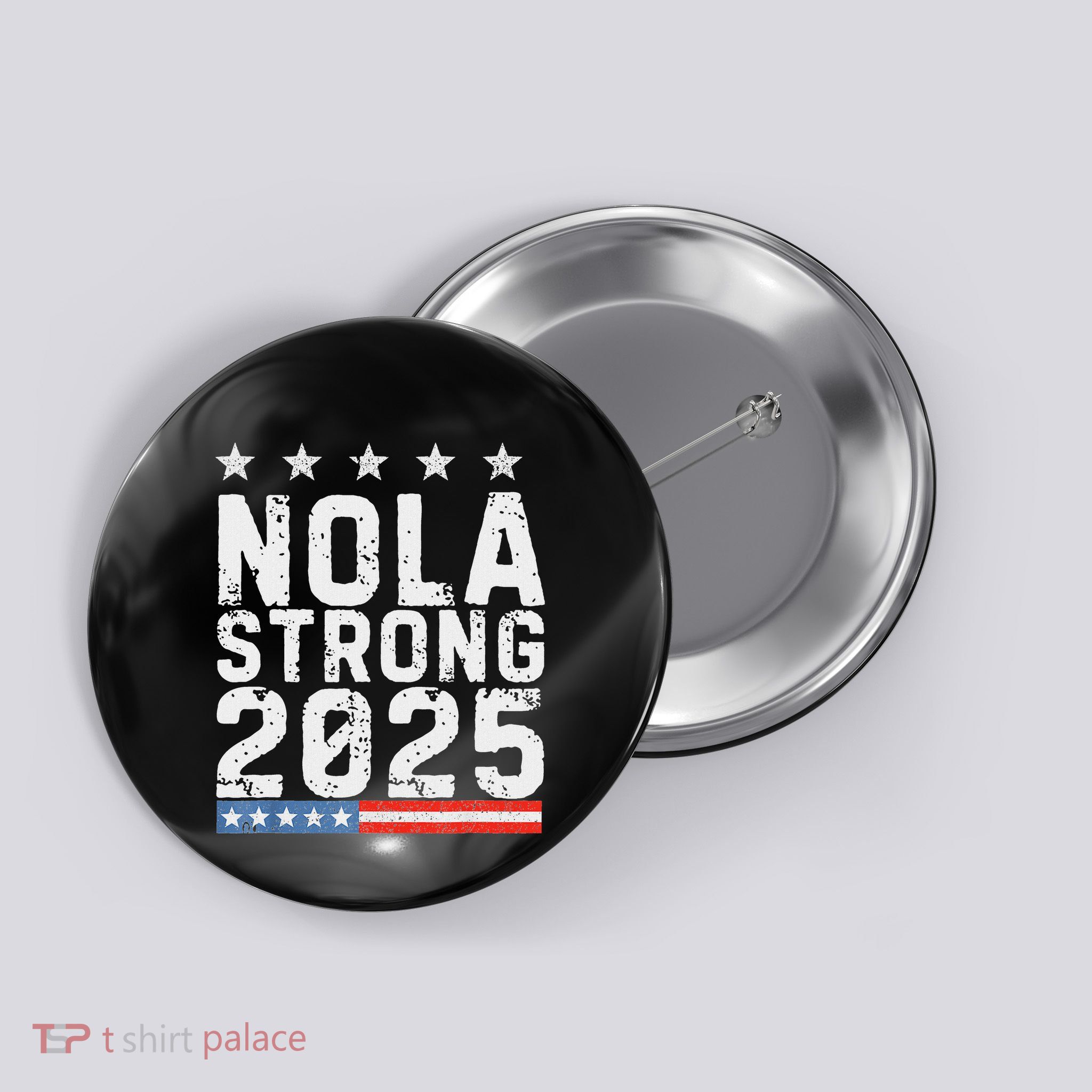 Nola Strong 2025 New Orleans Resilient Community Pride Button