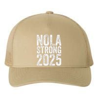 Nola Strong 2025 Never Forget New Orleans Support Yupoong Adult 5-Panel Trucker Hat