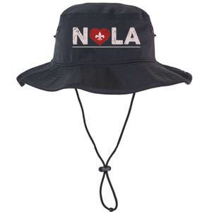 Nola Strong 2025 New Orleans Support Legacy Cool Fit Booney Bucket Hat