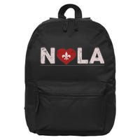 Nola Strong 2025 New Orleans Support 16 in Basic Backpack