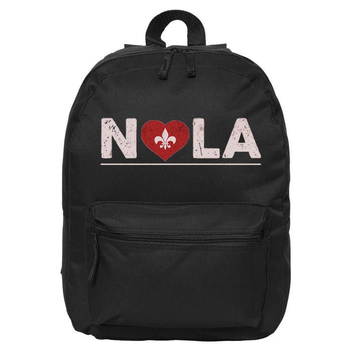 Nola Strong 2025 New Orleans Support 16 in Basic Backpack