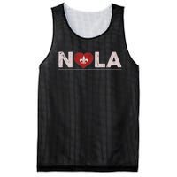 Nola Strong 2025 New Orleans Support Mesh Reversible Basketball Jersey Tank