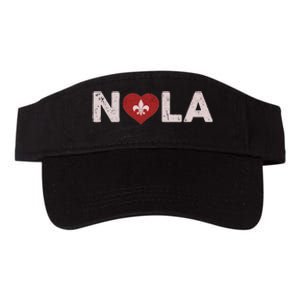 Nola Strong 2025 New Orleans Support Valucap Bio-Washed Visor