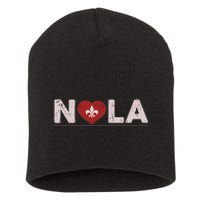 Nola Strong 2025 New Orleans Support Short Acrylic Beanie