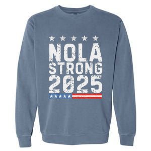 Nola Strong 2025 New Orleans Garment-Dyed Sweatshirt