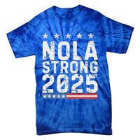 Nola Strong 2025 New Orleans Tie-Dye T-Shirt