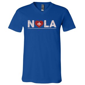 Nola Strong 2025 New Orleans V-Neck T-Shirt