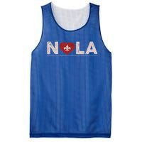 Nola Strong 2025 New Orleans Mesh Reversible Basketball Jersey Tank