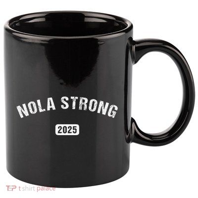 Nola Strong 2025 11oz C Handle Ceramic Mug