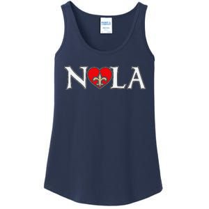 Nola Strong 2025 New Orleans Support Ladies Essential Tank