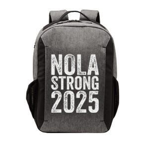 Nola Strong 2025 Red New Orleans Support Vector Backpack