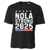 Nola Strong 2025 New Orleans Resilient Community Pride Cooling Performance Crew T-Shirt