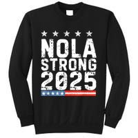 Nola Strong 2025 New Orleans Resilient Community Pride Sweatshirt