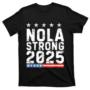 Nola Strong 2025 New Orleans Resilient Community Pride T-Shirt