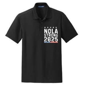 Nola Strong 2025 New Orleans Resilient Community Pride Dry Zone Grid Polo