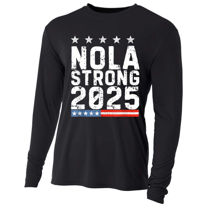 Nola Strong 2025 New Orleans Resilient Community Pride Cooling Performance Long Sleeve Crew