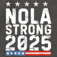 Nola Strong 2025 New Orleans Resilient Community Pride Vector Backpack