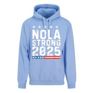 Nola Strong 2025 New Orleans Resilient Community Pride Unisex Surf Hoodie