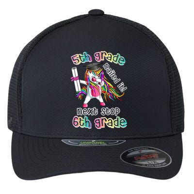 Next Stop 6th Grade 5th Grade Nailed It Graduation Unicorn Flexfit Unipanel Trucker Cap