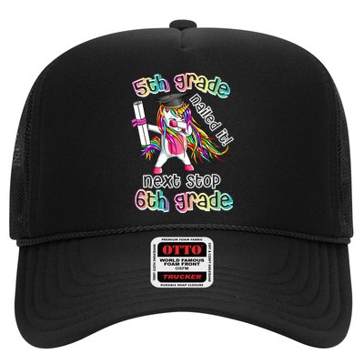 Next Stop 6th Grade 5th Grade Nailed It Graduation Unicorn Trucker Hat