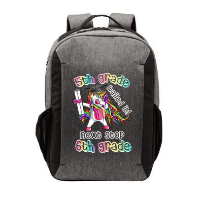 Next Stop 6th Grade 5th Grade Nailed It Graduation Unicorn Vector Backpack