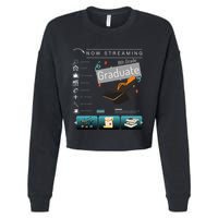 Now Streaming 8th Grade Graduation Funny Graduate Quote .Png Cropped Pullover Crew