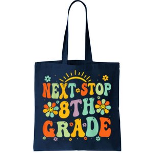 Next Stop 8th Grade Graduation To 8th Grade Back To School Tote Bag