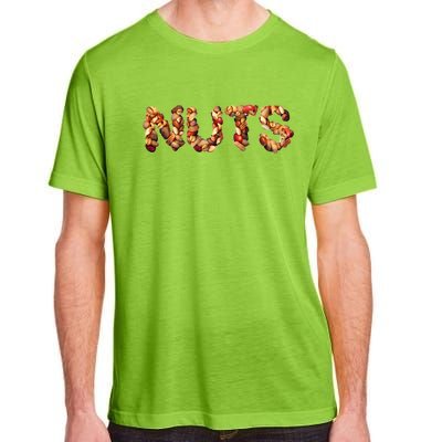 Nuts Symbol As Letters Adult ChromaSoft Performance T-Shirt