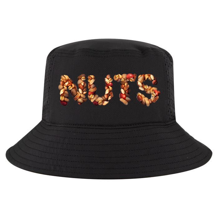 Nuts Symbol As Letters Cool Comfort Performance Bucket Hat