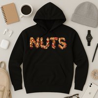 Nuts Symbol As Letters Hoodie