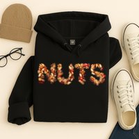 Nuts Symbol As Letters Hoodie