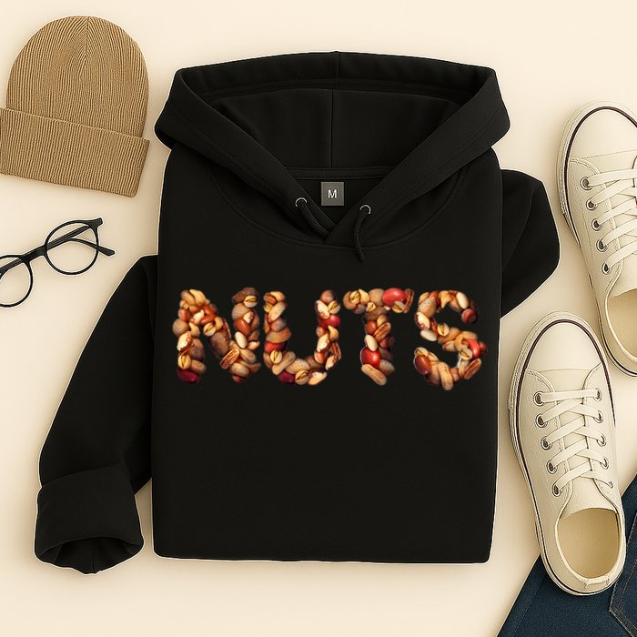 Nuts Symbol As Letters Hoodie